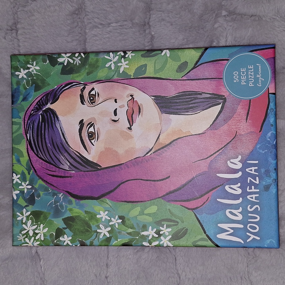 💜 Malala Yousafzai 500 Piece Jigsaw Puzzle. New!